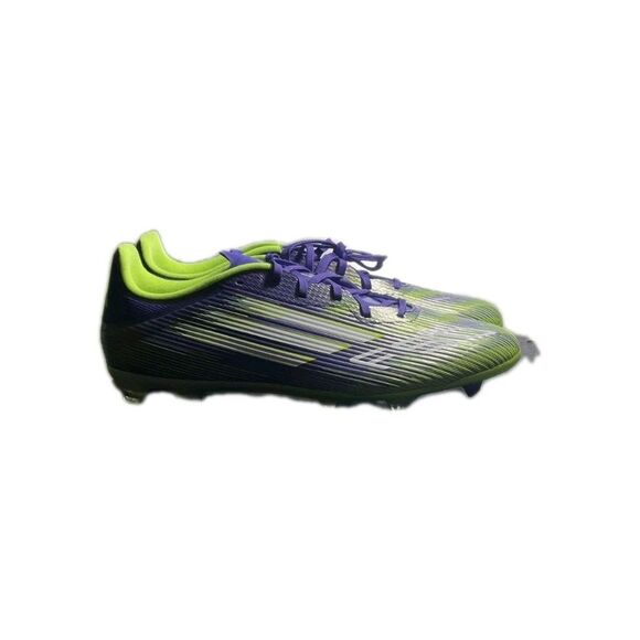 Adidas F50 LEAGUE Men\'s Soccer Cleats Purple Lemon JI003 MSRP  NEW Size 12 main image 4
